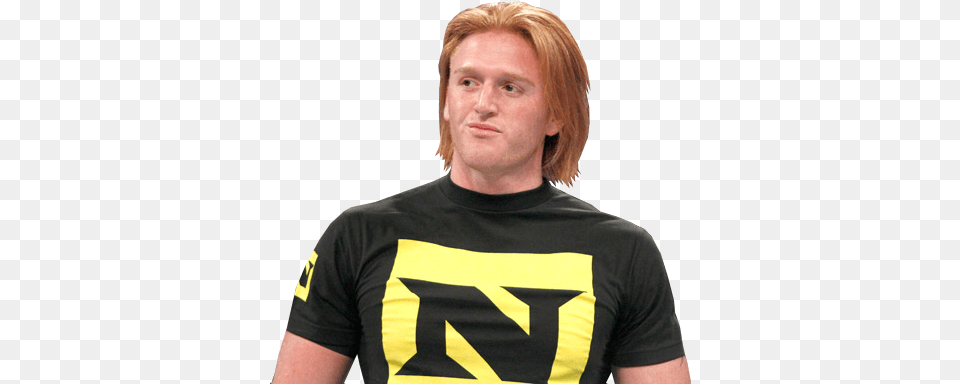He Was Very Easy To Hate When He Had Wwe Heath Slater Nexus, Adult, Shirt, Person, Man Free Png Download