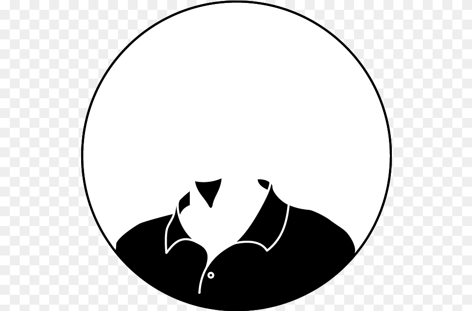 He Wears Black And Has A Beard Circle, Logo, Stencil, Baby, Person Free Png