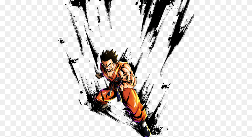 He Yamcha Dragon Ball Legends Character, Book, Comics, Publication, Person Png Image