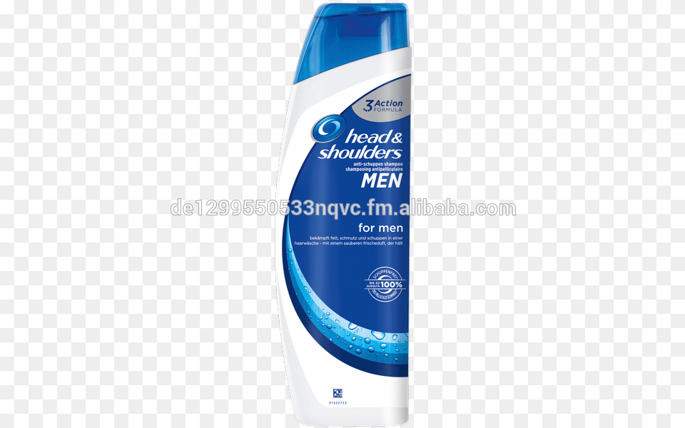 Head Amp Shoulders Shampoo 300ml For Men Head And Shoulders Shampoo Template, Bottle, Can, Tin Free Png Download