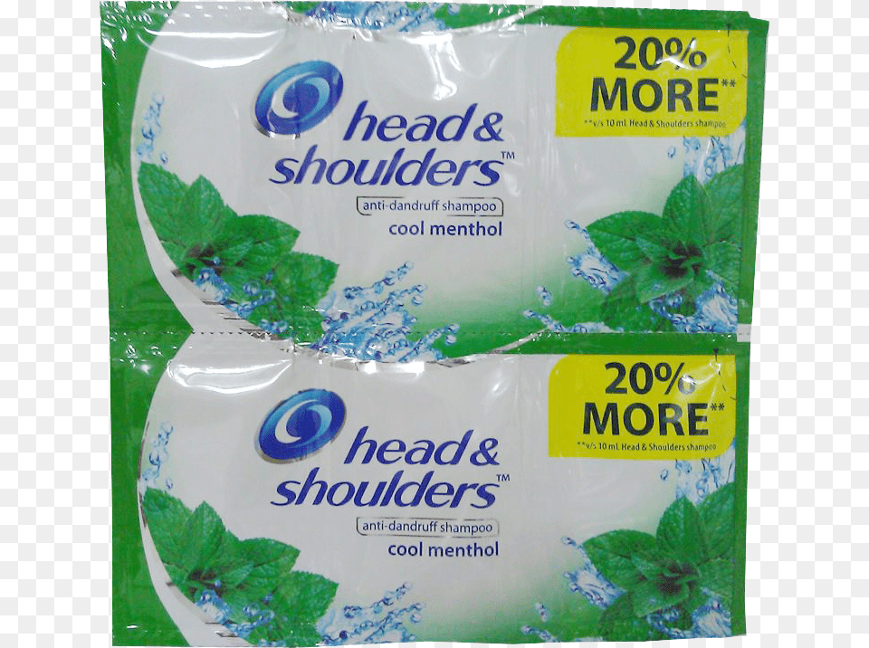 Head And Shoulder Shampoo Green, Herbal, Herbs, Paper, Plant Free Png
