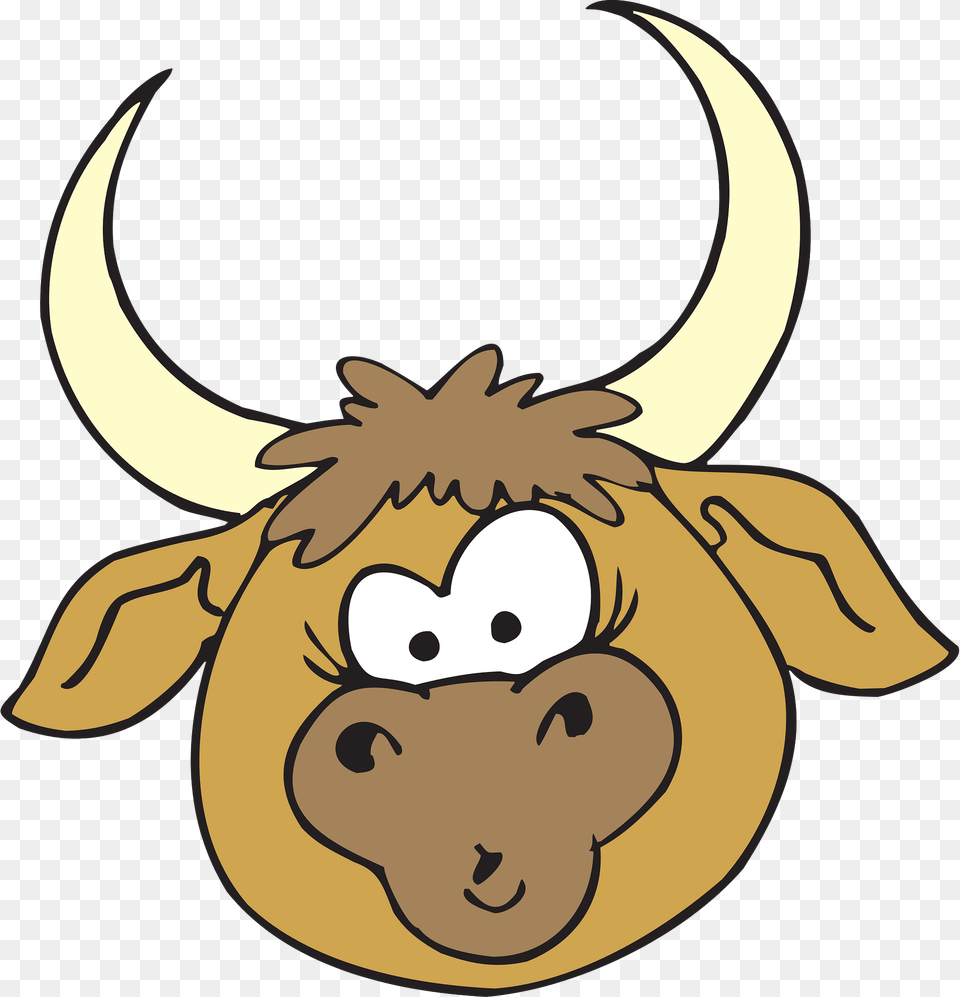 Head Clipart, Animal, Cattle, Mammal, Livestock Free Png