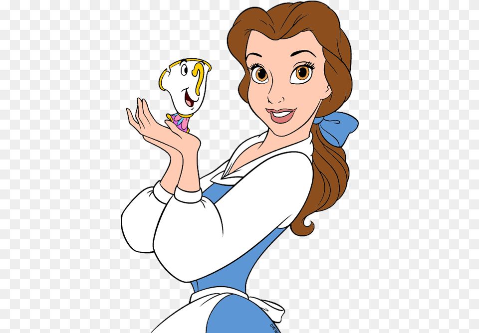Head Clipart Belle Belle And Chip Beauty And The Beast, Adult, Publication, Person, Female Png Image