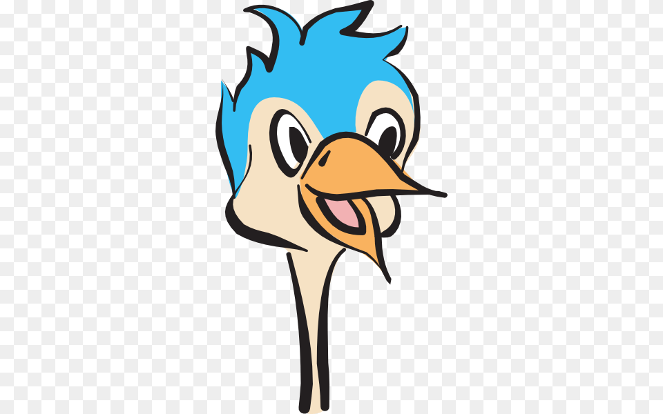 Head Clipart Ostrich, Animal, Beak, Bird, Jay Png Image