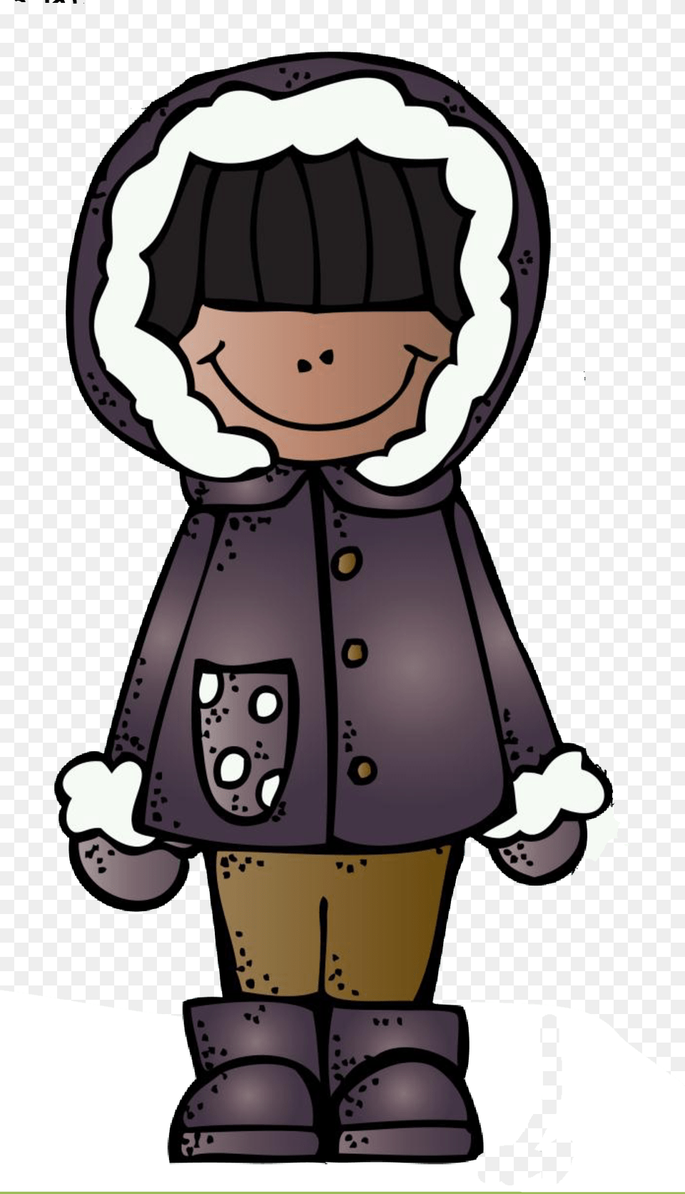Head Clipart Teacher Melonheadz Winter Clipart, Clothing, Coat, Hat, Baby Free Png