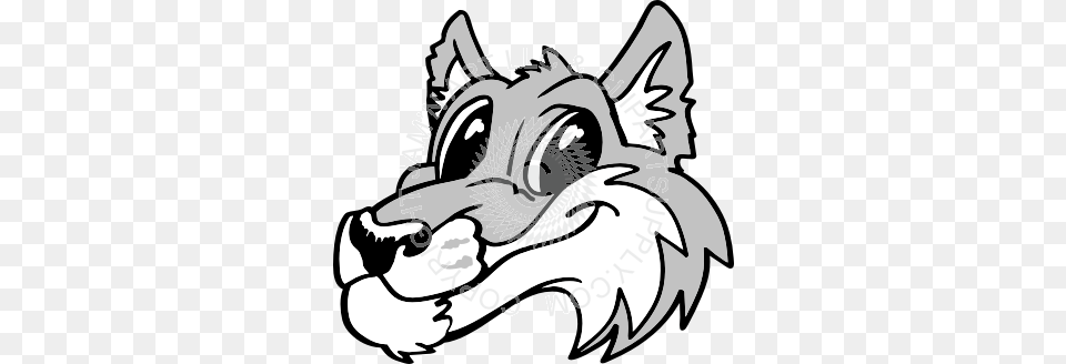 Head Clipart Wolf, Electronics, Hardware, Baby, Person Free Png Download