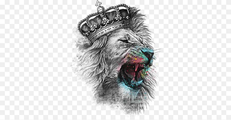 Head Crown T Lion Head With Crown, Accessories, Person, Jewelry, Art Png