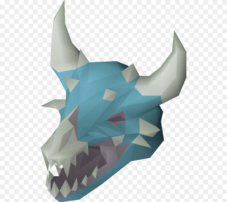 Head Detail Runescape Vorkath, Paper, Art, Aircraft, Transportation Free Png Download