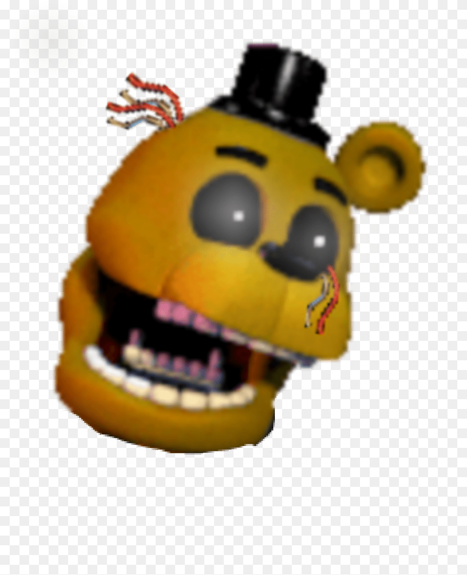 Head Golden Freddy Old Fnaf World Art Golden Freddy Fnaf Png