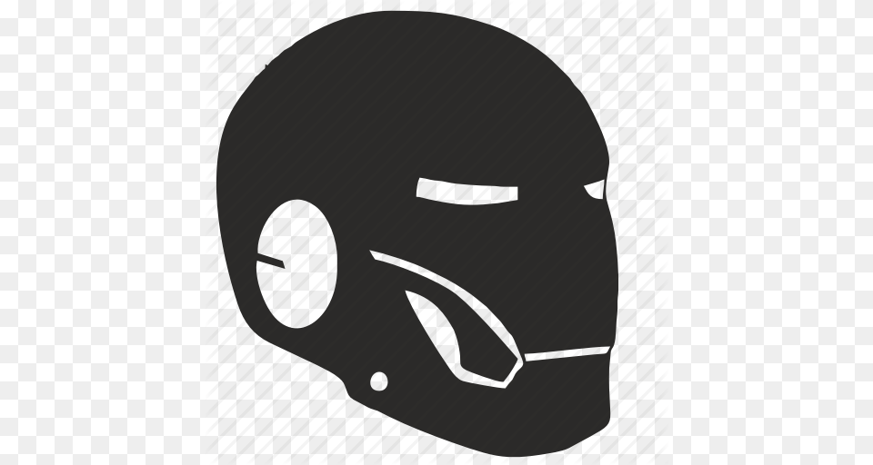 Head Helmet Iron Man Mask Icon, Crash Helmet, American Football, Football, Person Png