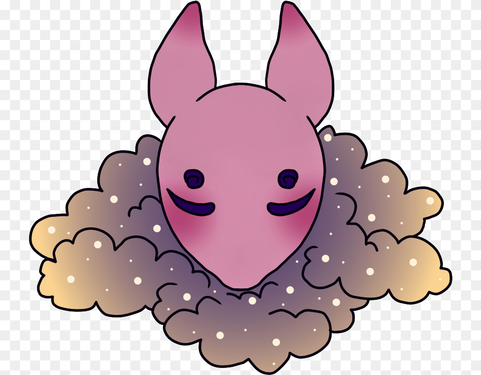 Head In The Clouds By Thiccs Cartoon, Purple, Baby, Person, People Png Image