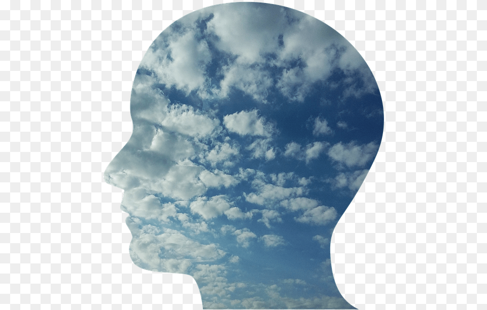Head Man Person People Face Profile Solitude Mental Illness Transparent Background, Weather, Sky, Outdoors, Nature Free Png