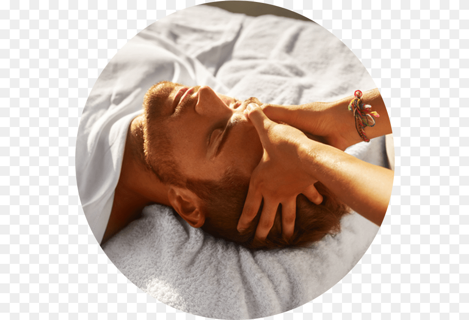 Head Massage Massage, Person, Body Part, Finger, Hand Free Png Download