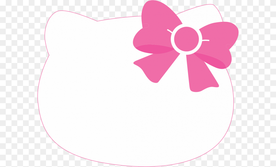 Head Of Hello Kitty, Cushion, Home Decor, Flower, Plant Free Png Download