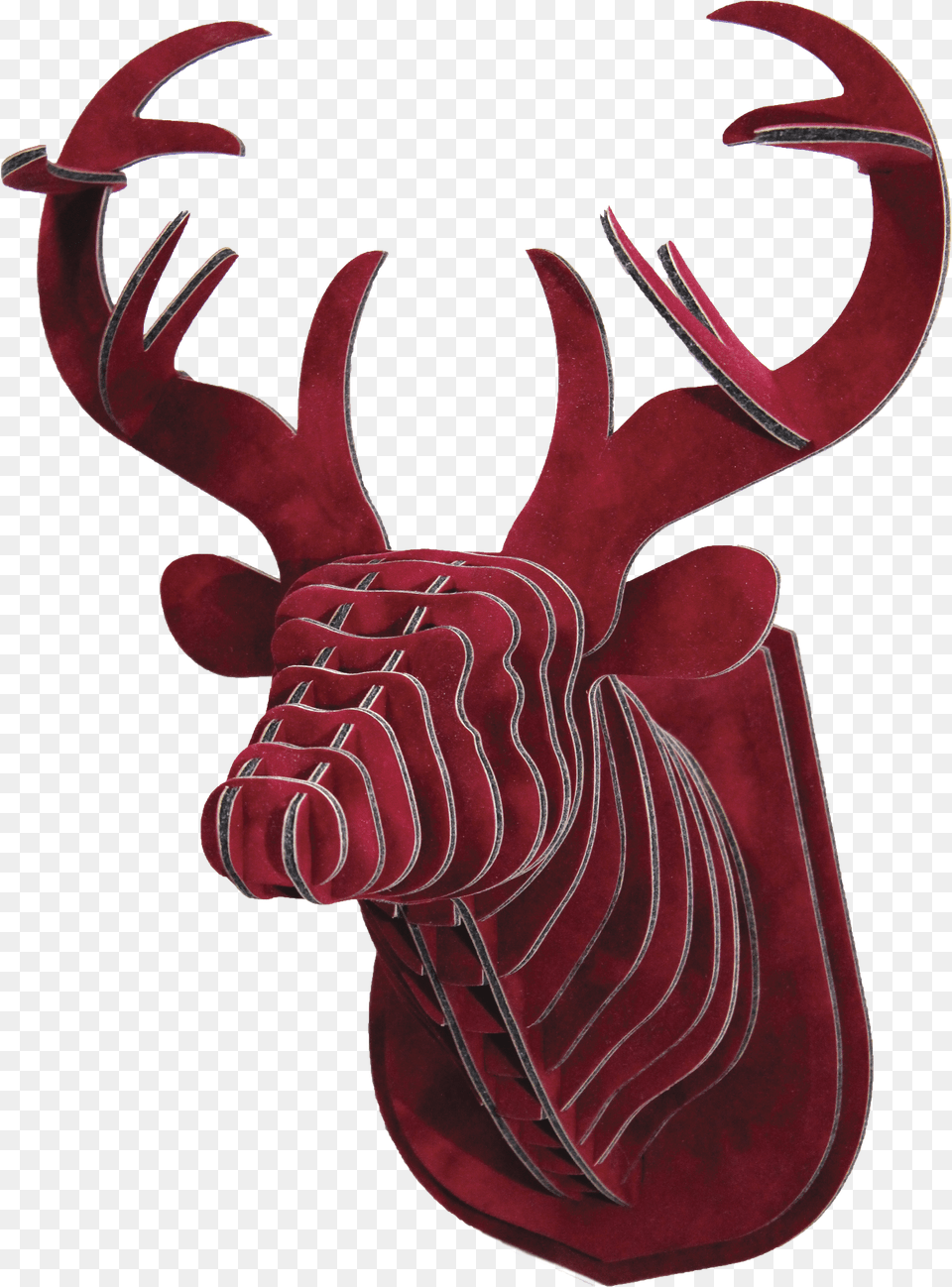 Head Of Kvk Deer Velvet Bordeaux Vip To Illustration Free Png