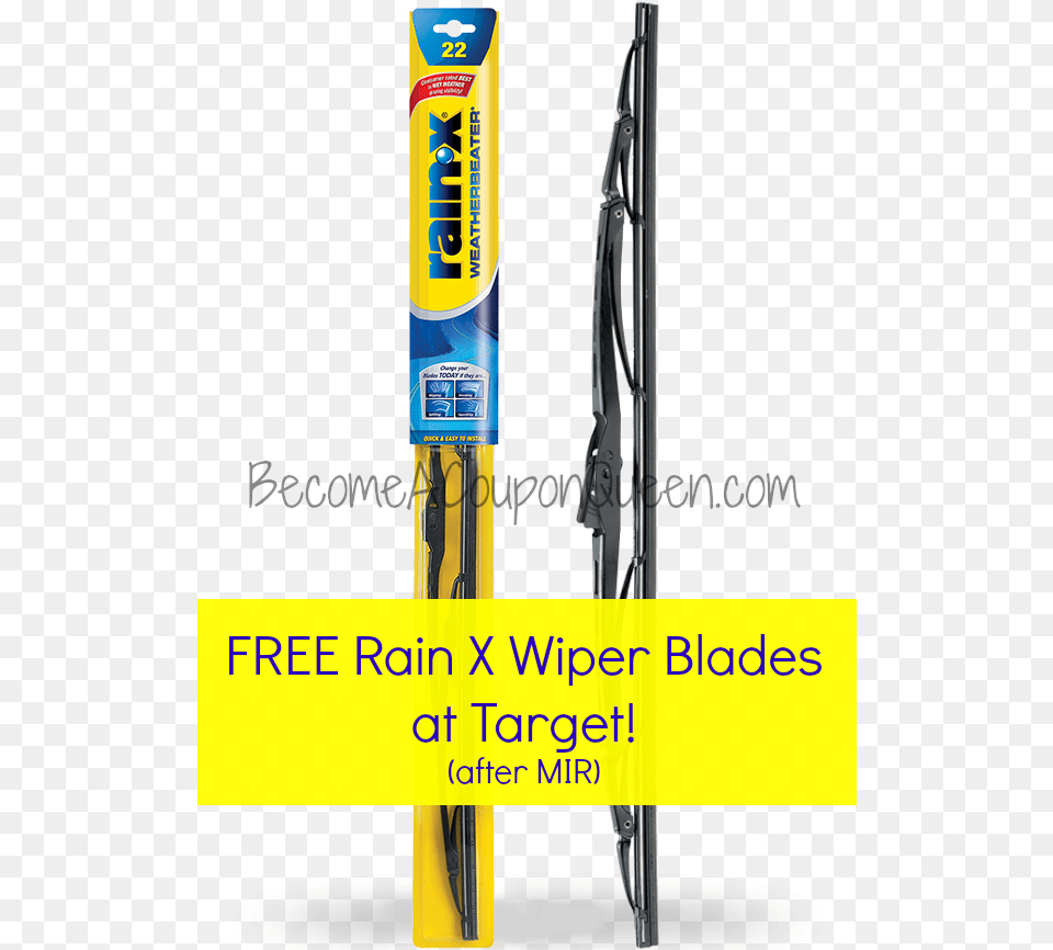 Head Over To Target For Rain X Weatherbeater Wiper Rainx Wiper Sizeconventional Type, Gun, Weapon Free Png Download