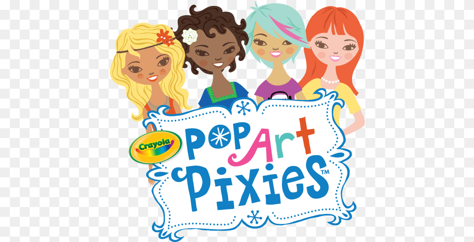 Head Pop Art Pixies, Person, Baby, Publication, Book Free Png Download