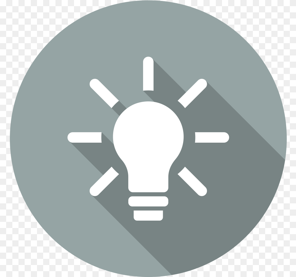 Head With Light Bulb, Lightbulb, Disk Free Png Download