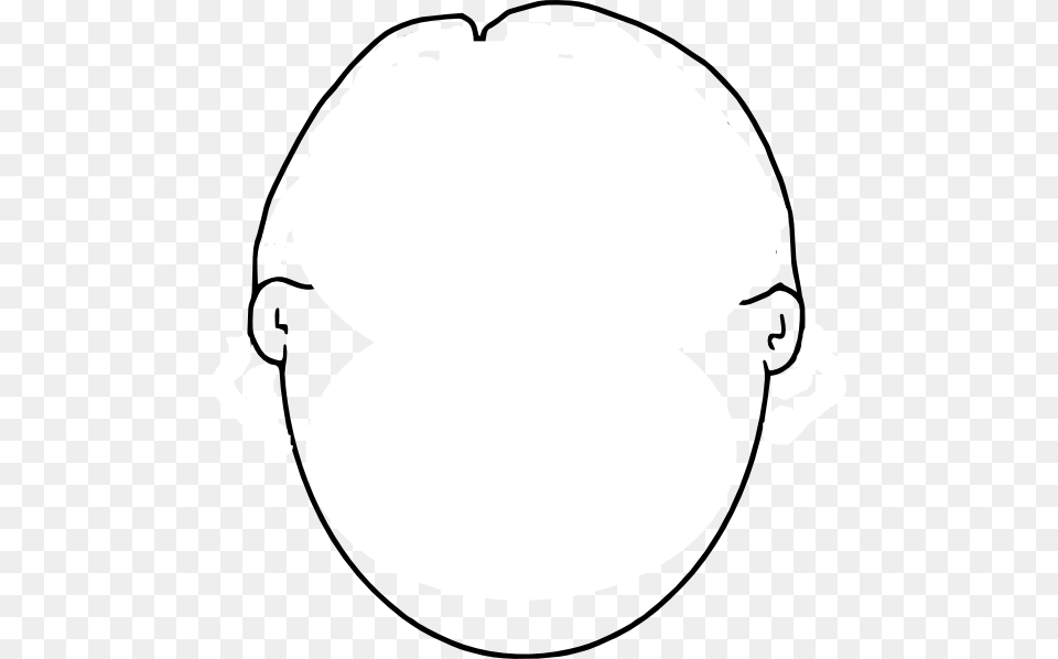 Head With No Hair Clip Art, Clothing, Hardhat, Helmet Png