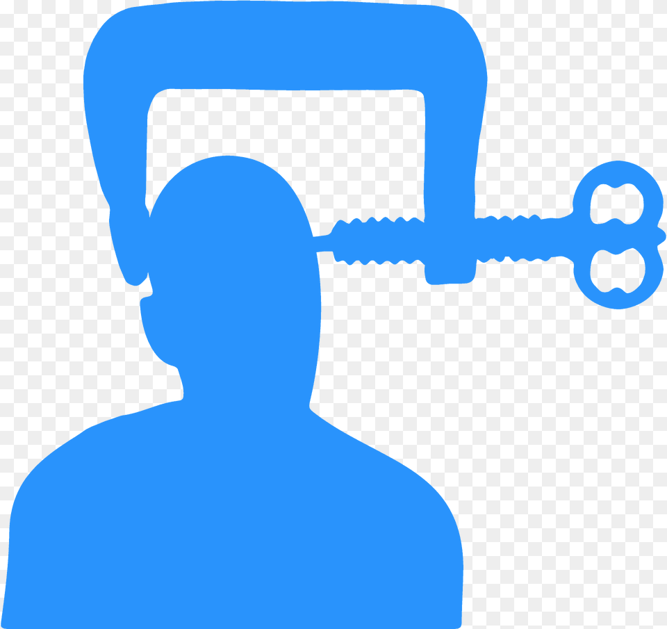 Headache Silhouette, Device, Clamp, Tool Png