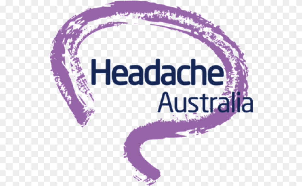 Headache Week Brain Foundation Logo, Purple Png Image
