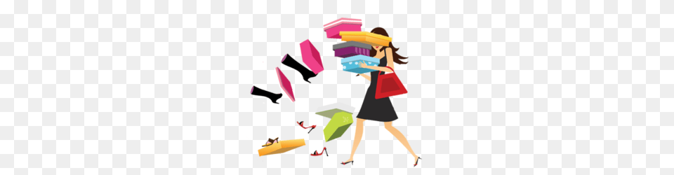 Header Clipart, Person, Shopping, Child, Female Png