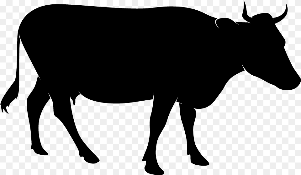 Header Icons Denver Milk Market, Animal, Bull, Mammal, Silhouette Free Png Download
