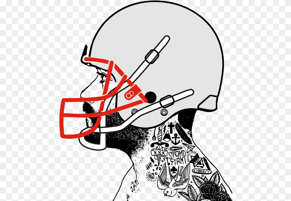 Header Image Illustration, American Football, Sport, Football, Football Helmet Png