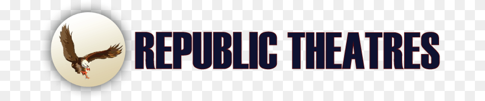 Header Logo Republic Theatres, Animal, Bird, Flying, Vulture Free Transparent Png