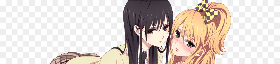 Header Transparent Anime Citrus Anime Transparent, Publication, Book, Comics, Adult Png