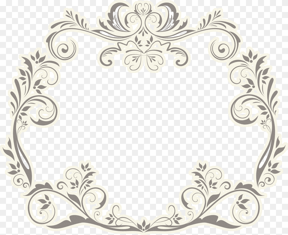 Header Vector Baroque Black Vintage Border Png Image