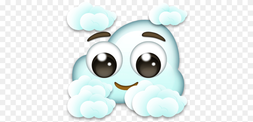 Headintheclouds Discord Emoji Cartoon, Nature, Outdoors, Plush, Toy Png Image