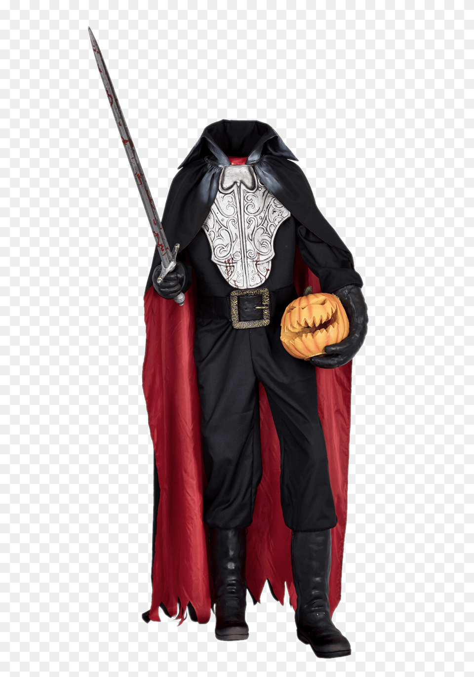 Headless Horseman Costume, Clothing, Person, Fashion, Adult Png