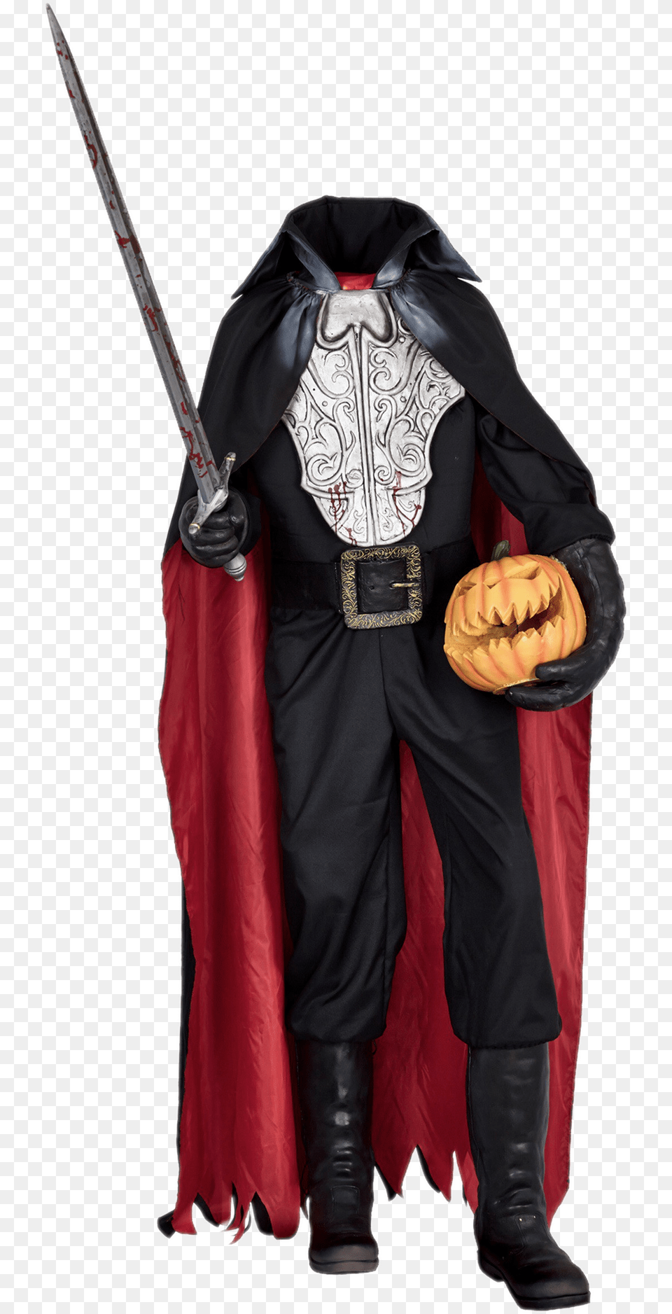 Headless Horseman Halloween Costume, Fashion, Clothing, Person, Adult Free Png