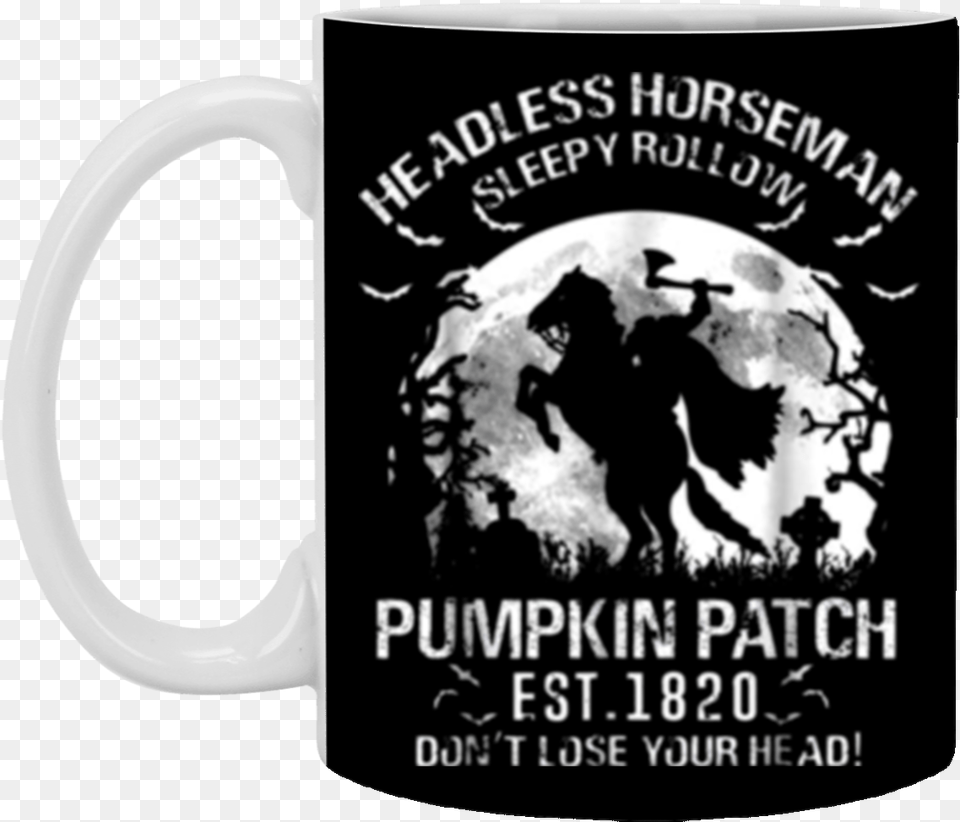 Headless Horseman Sleepy Hollow Stickers, Cup, Beverage, Coffee, Coffee Cup Png