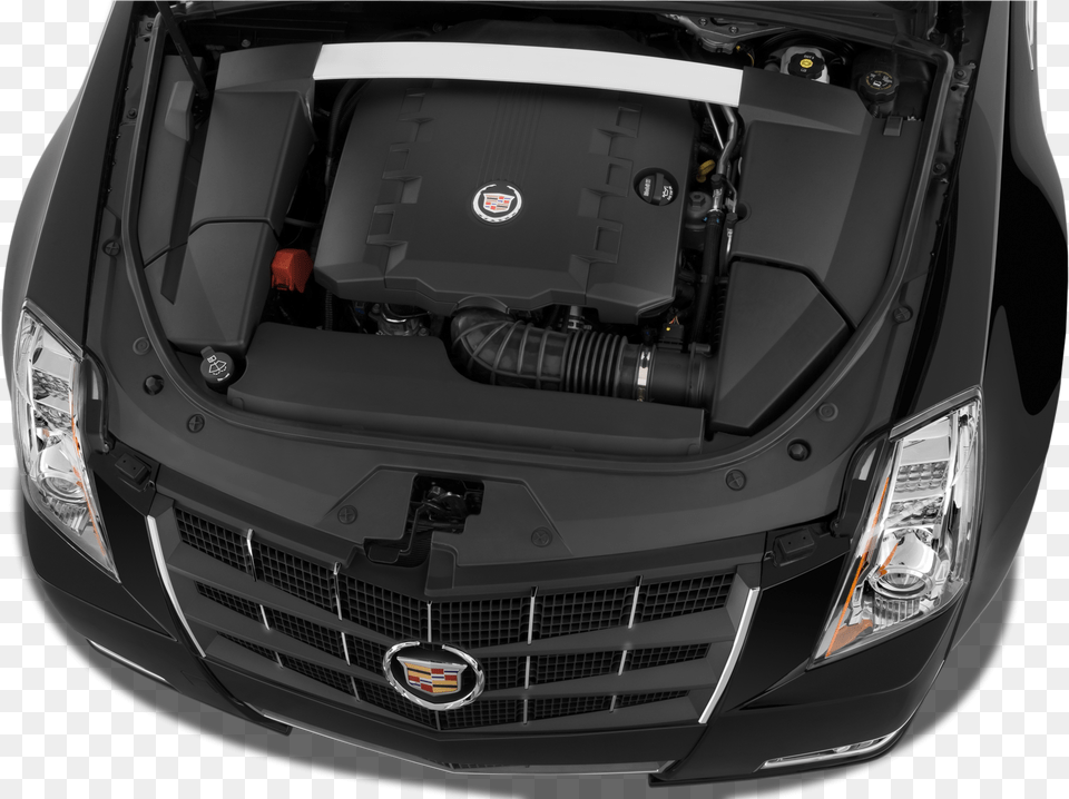 Headlights Cadillac Cts 2010 Engine, Car, Transportation, Vehicle, Machine Free Png