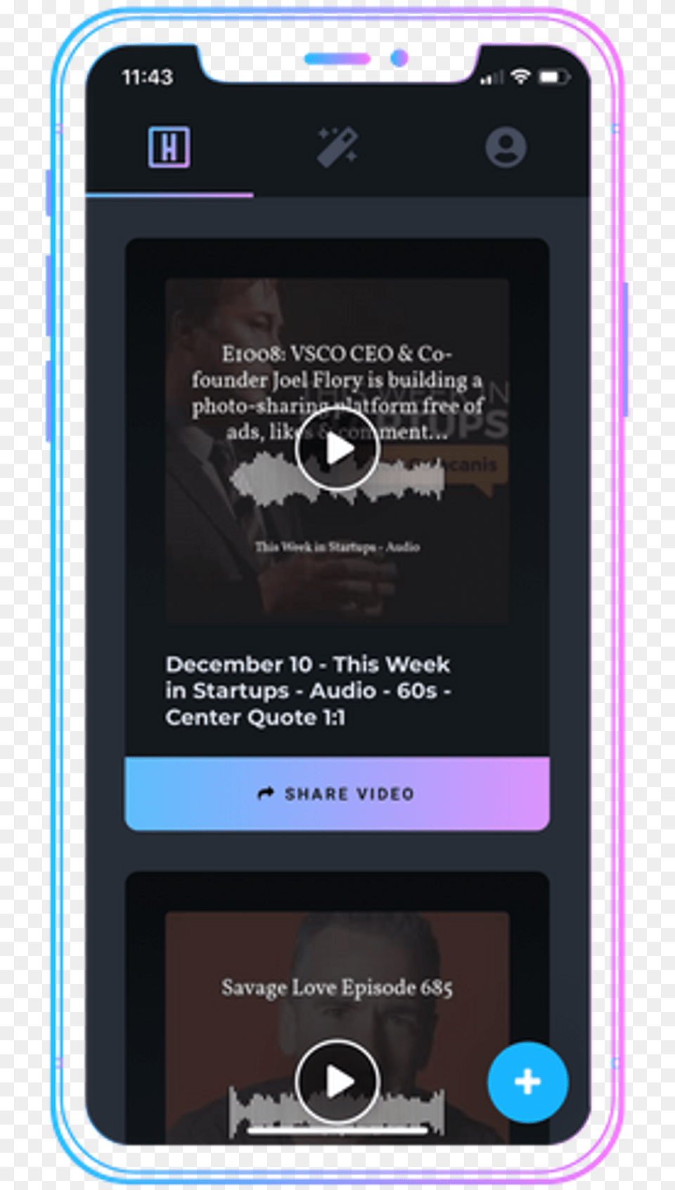 Headliner Turns Podcasts Into Shareable Videos To Crack The Smartphone, Electronics, Mobile Phone, Phone, Adult Free Transparent Png