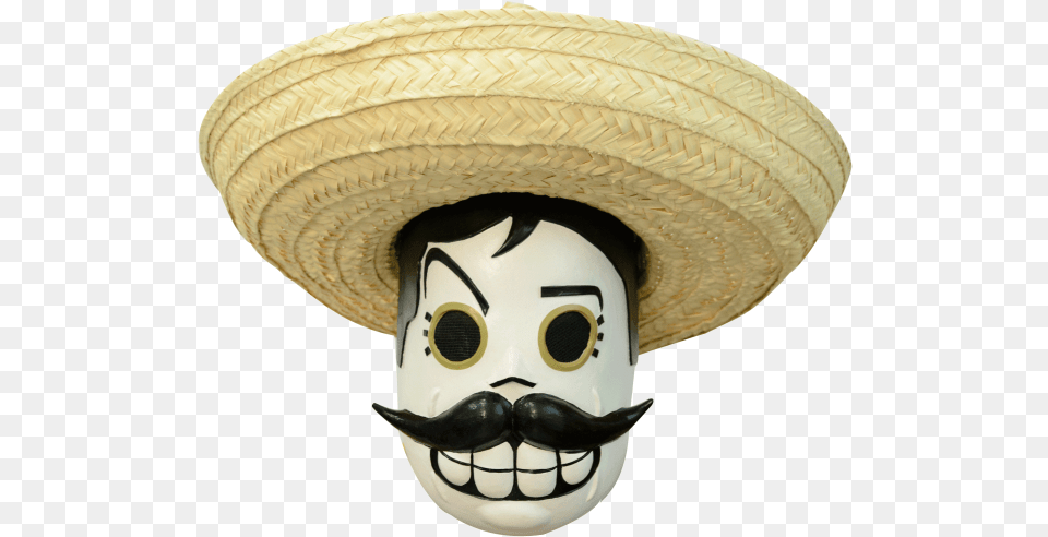 Headmask Mexicano Onesize, Clothing, Hat, Sombrero, Adult Png Image