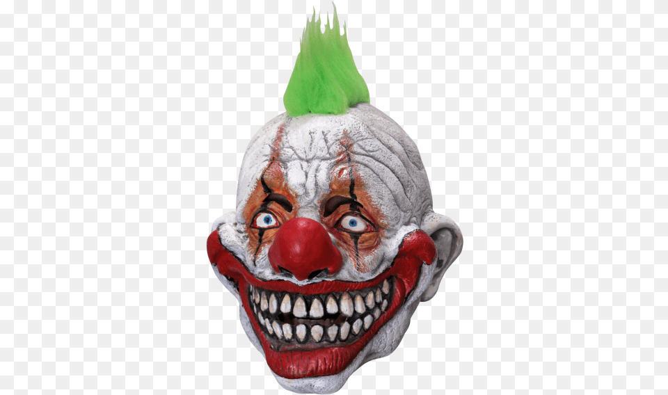 Headmask With Hair Mombo The Clown Onesize, Adult, Female, Performer, Person Png Image