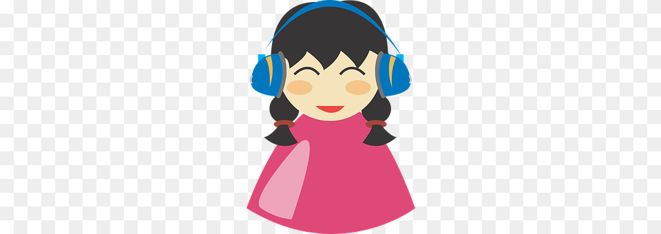 Headphone Baby, Person, Face, Head Png