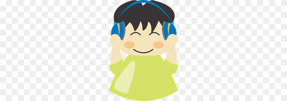 Headphone Baby, Person, Electronics Png