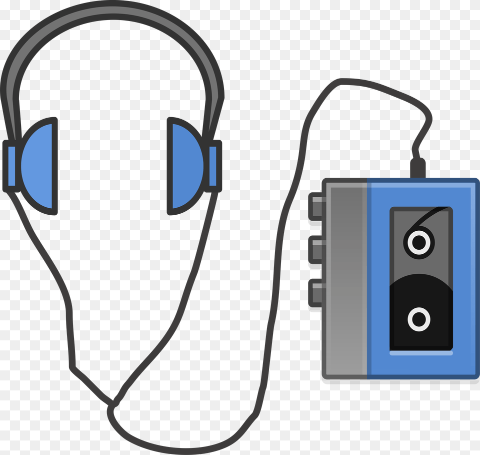 Headphone Clipart Tape Player, Electronics, Tape Player, Smoke Pipe Free Png