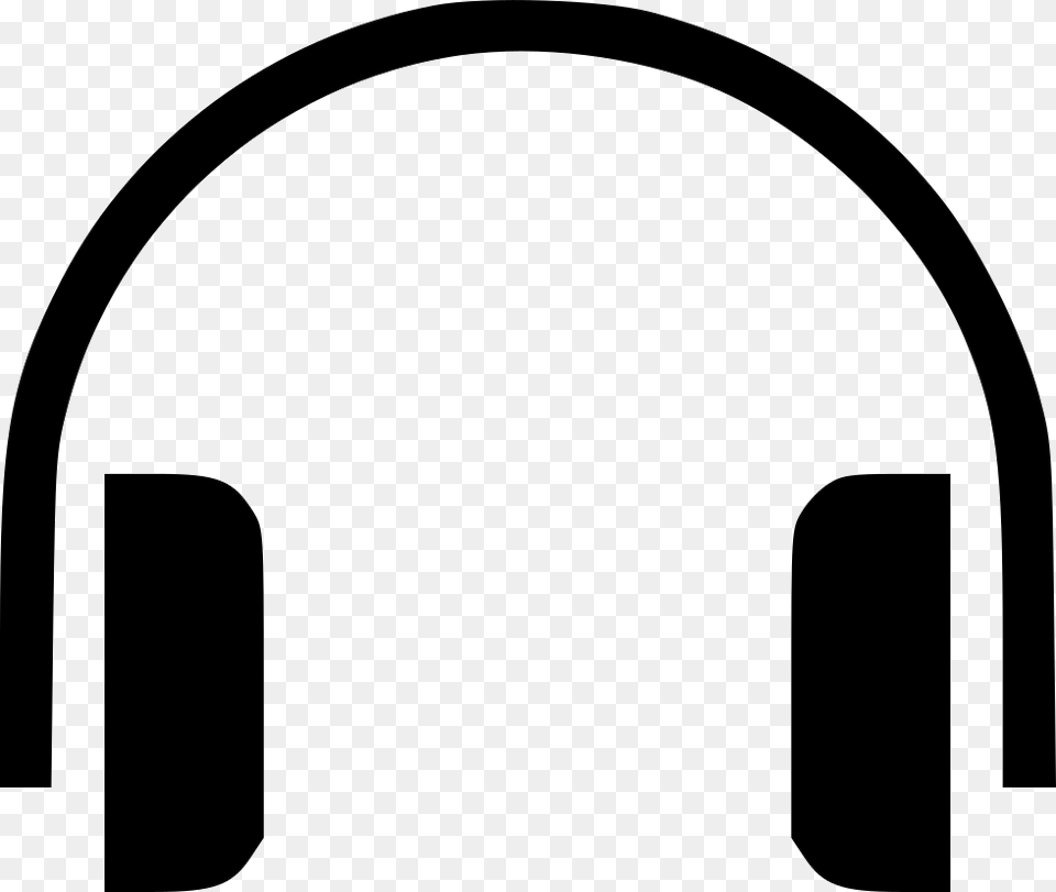 Headphone Head Phone Icon, Arch, Architecture, Stencil, Electronics Free Png Download