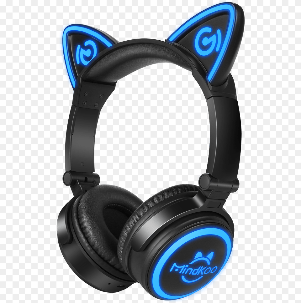 Headphone Cat Mindkoo Cat Ear Headphones, Electronics Free Transparent Png
