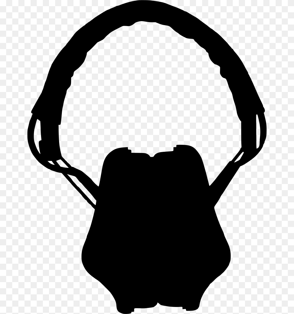 Headphones, Gray Png