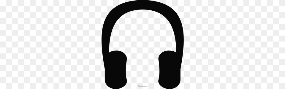 Headphones Clip Art Vector, Silhouette, Electronics Free Png Download