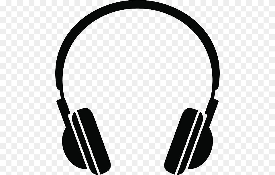 Headphones Clipart Black And White Clipart Headphones, Electronics Png Image