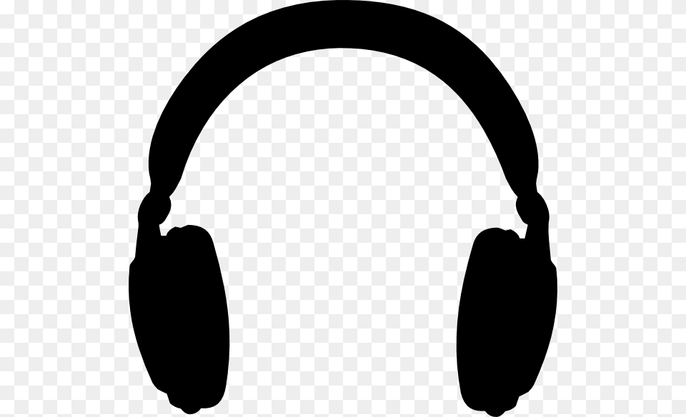 Headphones Clipart Black And White Crafts And Arts, Electronics Free Png