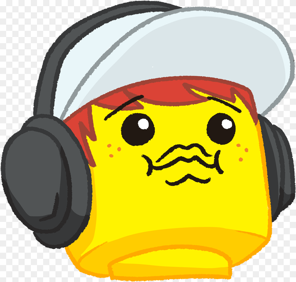 Headphones Clipart Comic Lego Discord Emotes, Electronics, Baby, Person Free Png