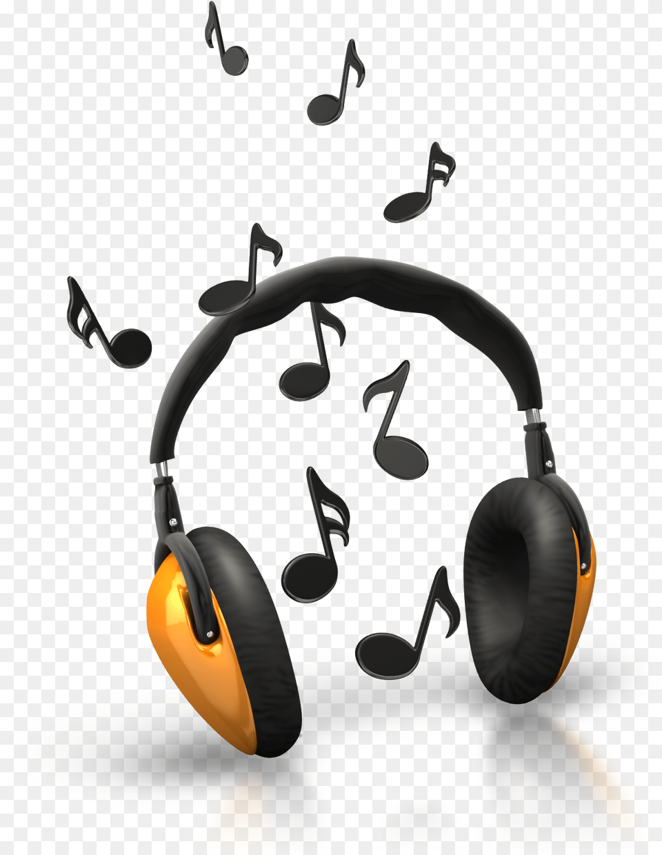 Headphones Clipart Music Note Listening To Music Headphones Clipart, Electronics Free Transparent Png